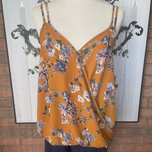 Pink Rose Floral Blouse